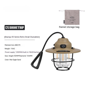 Illuminate Your Adventures with the Shanqu Outdoor Camping Lantern
