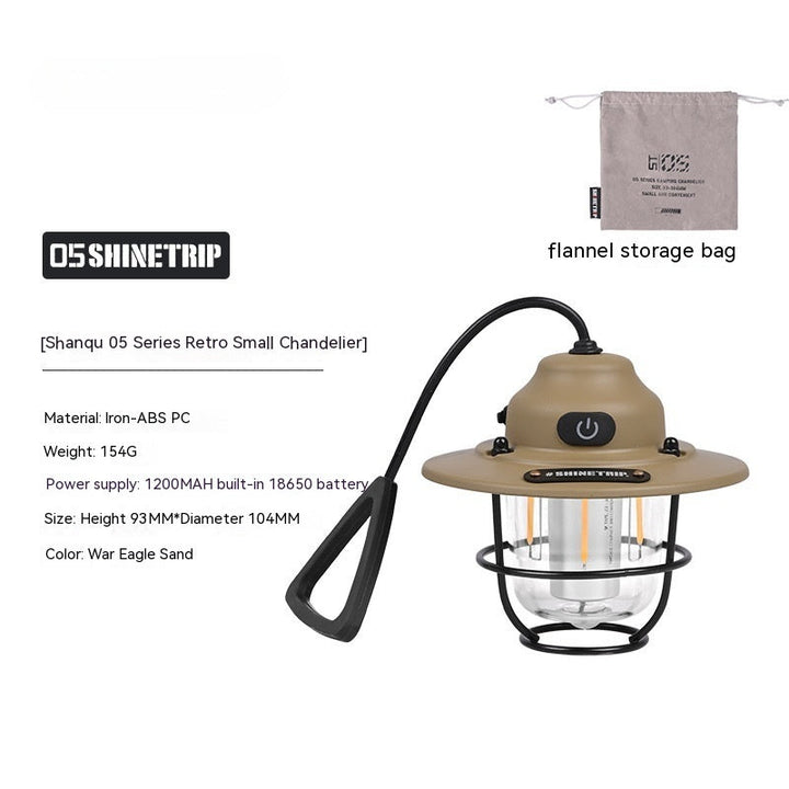 Illuminate Your Adventures with the Shanqu Outdoor Camping Lantern