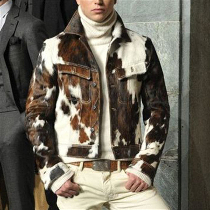 Experience Style and Comfort with the Men's Slim Camouflage Jacket Coat
