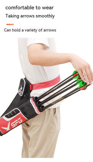 Discover the Ultimate Archery Companion: Traditional Three Tube Archery Quiver