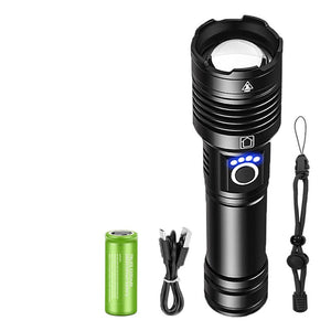 Illuminate Your Adventures with the Light Power Display Telescopic Flashlight