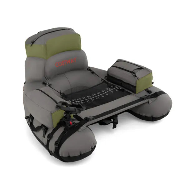 Enhance Your Fishing Experience with the 350lbs Inflatable Fishing Float Tube