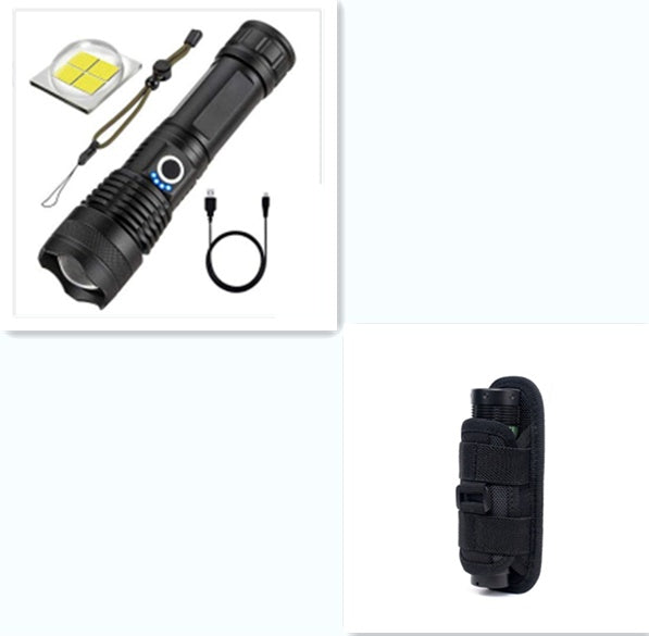Illuminate Your Adventures with the Strong Light Flashlight