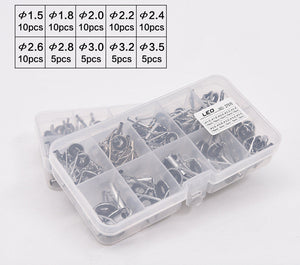 Elevate Your Fishing Game with the Boxed Sea Fishing Rod Guide Ring Set