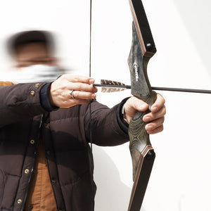 Experience the Thrill of Archery with Our Traditional Wooden Archery Bow Set