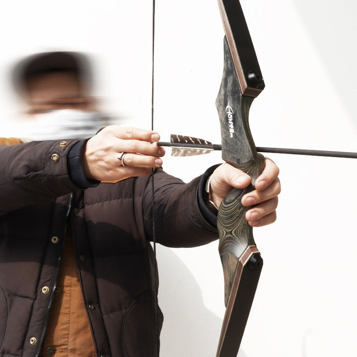 Experience the Thrill of Archery with Our Traditional Wooden Archery Bow Set