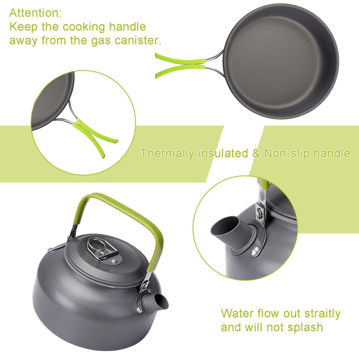 Elevate Your Outdoor Adventures with the Outdoor Teapot Combination Picnic Pot Set