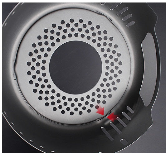 Alcohol Stove Set People Camping Picnic