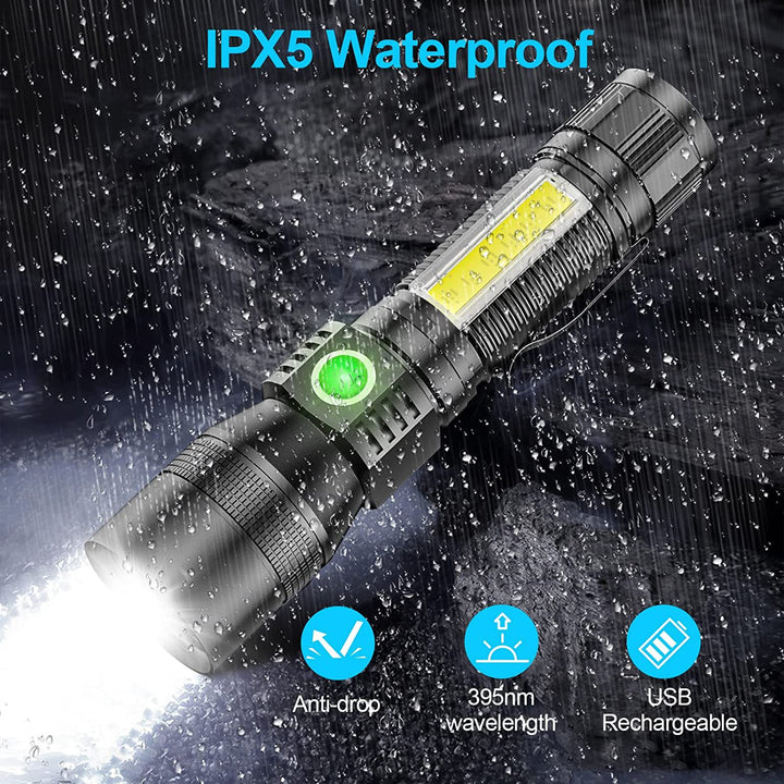 Strong Light Focusing Flashlight