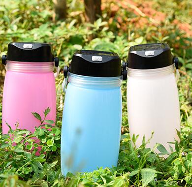 Portable Solar Silicone Lantern Bottle