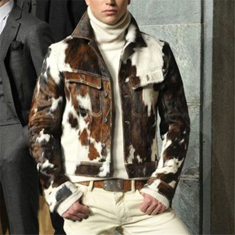 Men's Slim Camouflage Jacket Coat