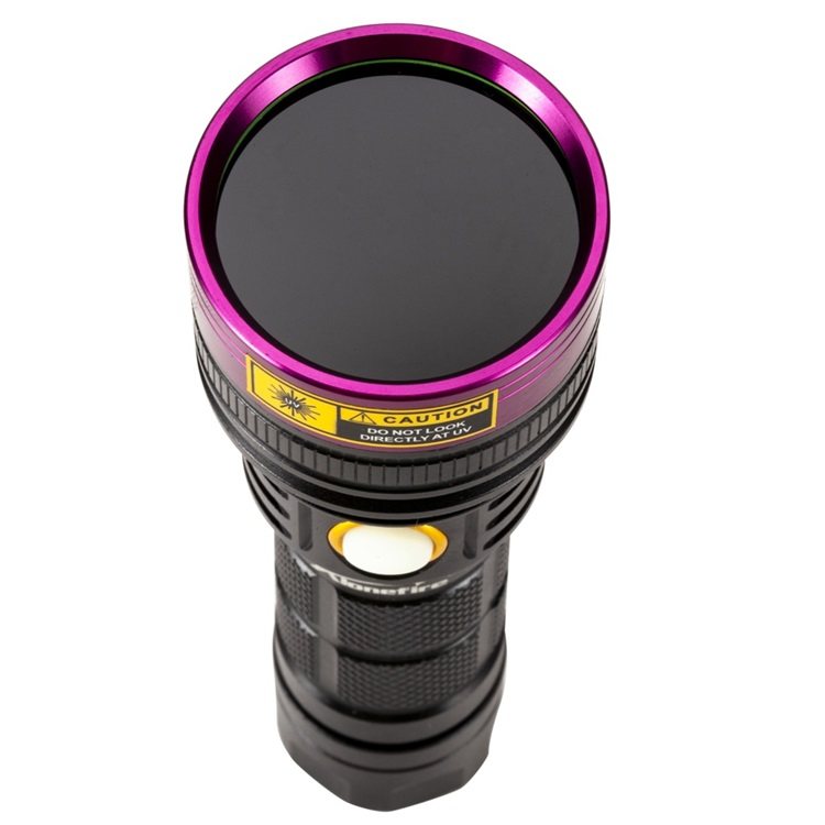 Outdoor UV Flashlight With Purple Light