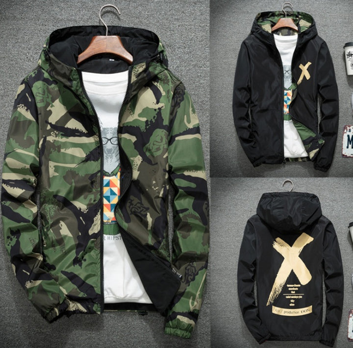 Camouflage jacket male jacket