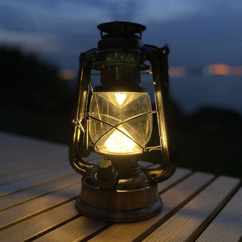 Outdoor Camping Tent Retro Led Horse Light