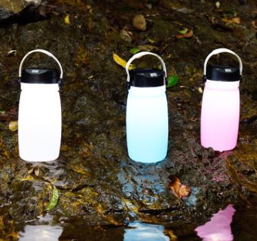 Portable Solar Silicone Lantern Bottle
