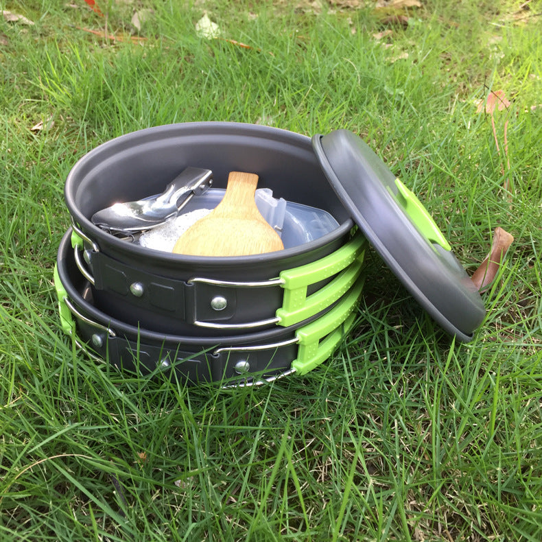 1-2 people camping cookware set