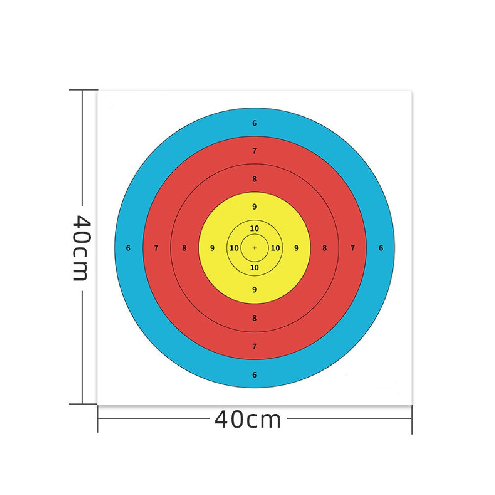 Full Ring Archery Dart Target Paper