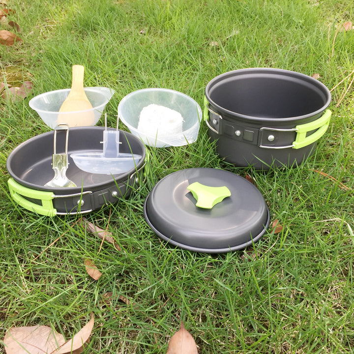 1-2 people camping cookware set