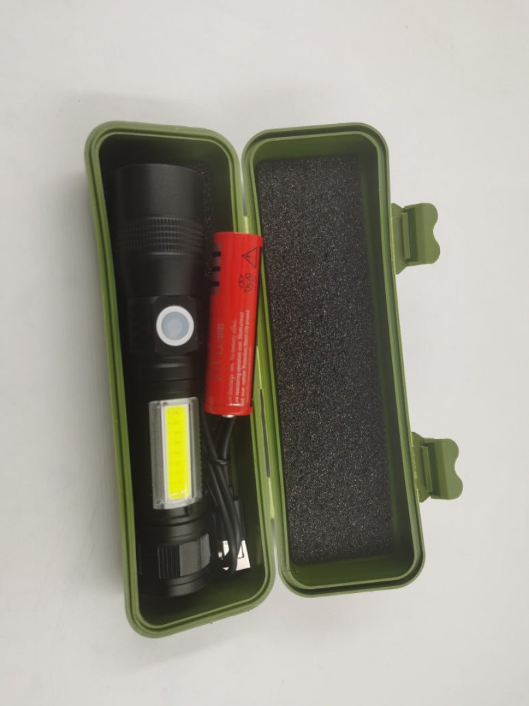 Strong Light Focusing Flashlight