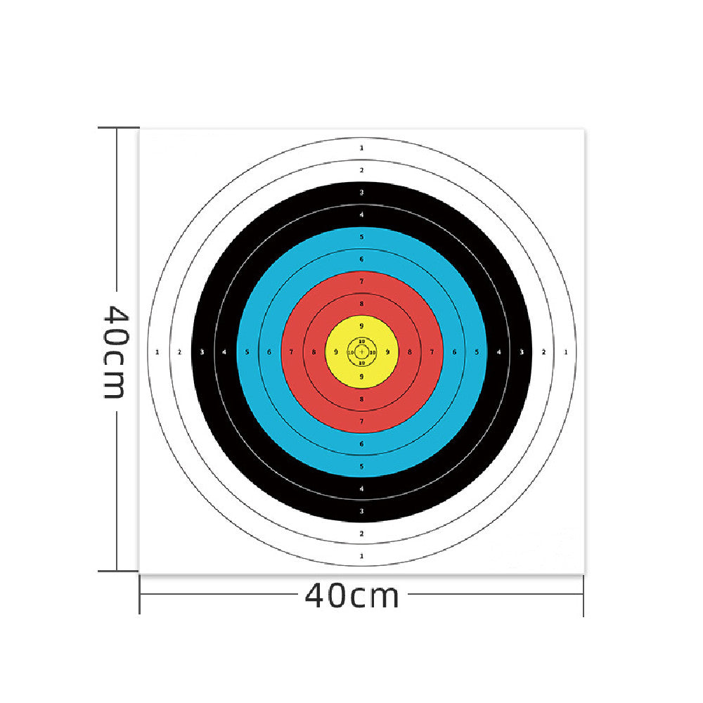 Full Ring Archery Dart Target Paper