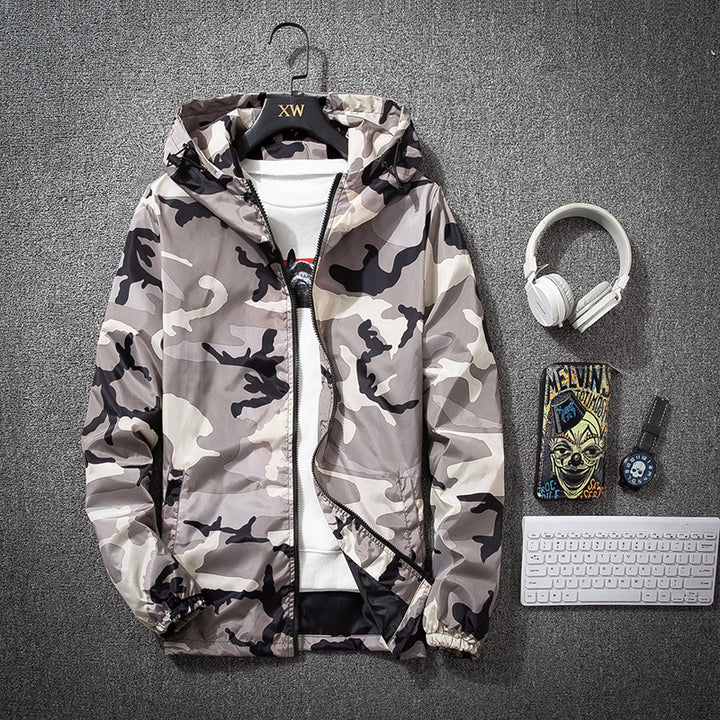 Camouflage Jacket Men's Spring