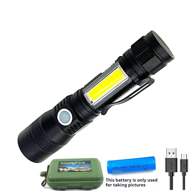 Strong Light Focusing Flashlight