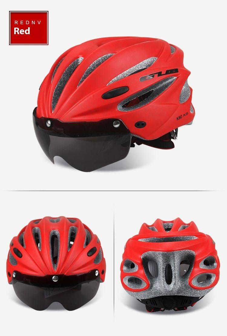 Riding Cap Magnetic Goggles Helmet